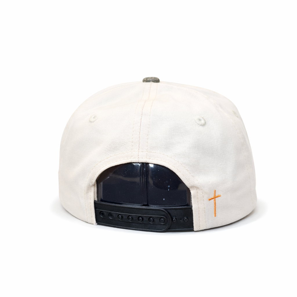 Jesus - Camo, Orange & Cream (Upside down)