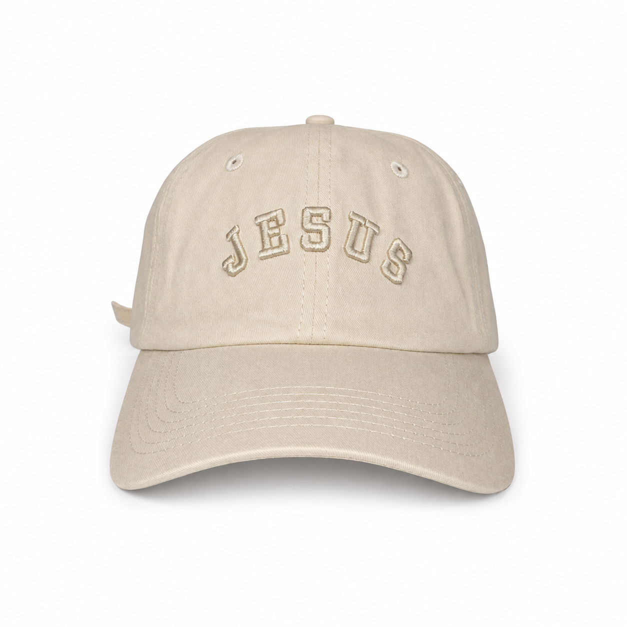 Jesus - Cream ball cap
