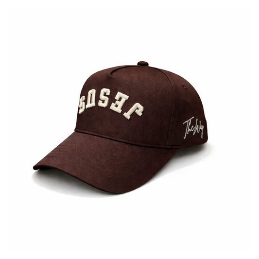 Jesus - Brown & Cream (Upside down)