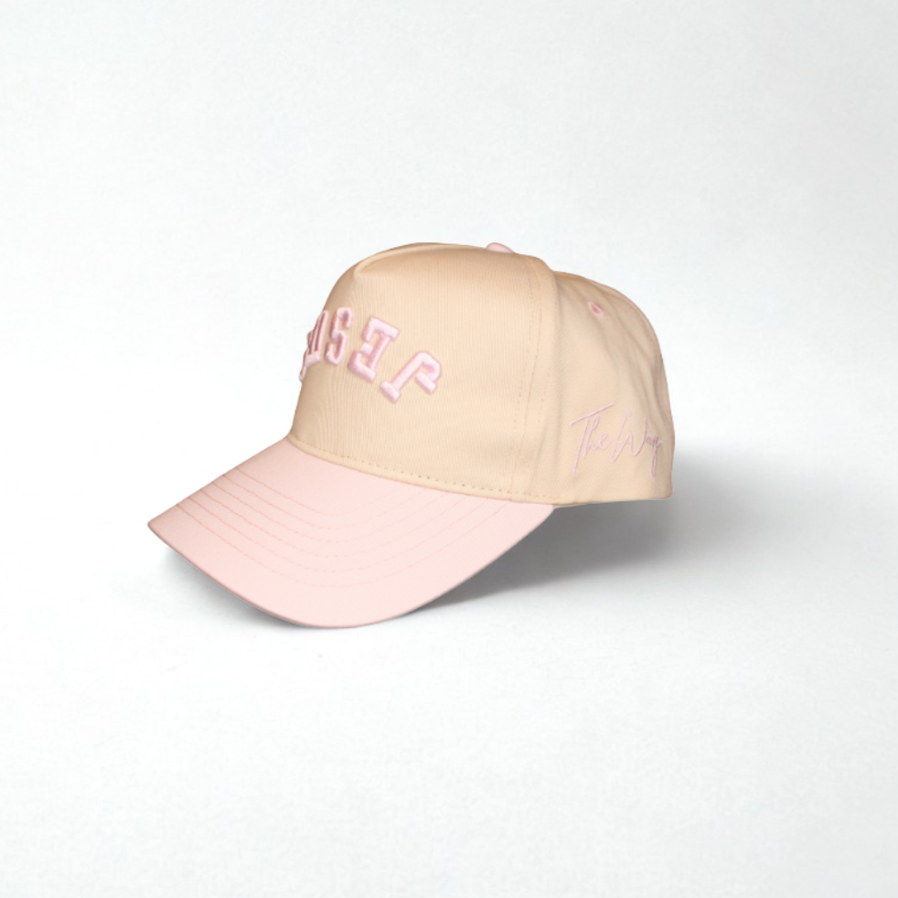 Jesus -Pink & Cream (Upside down)