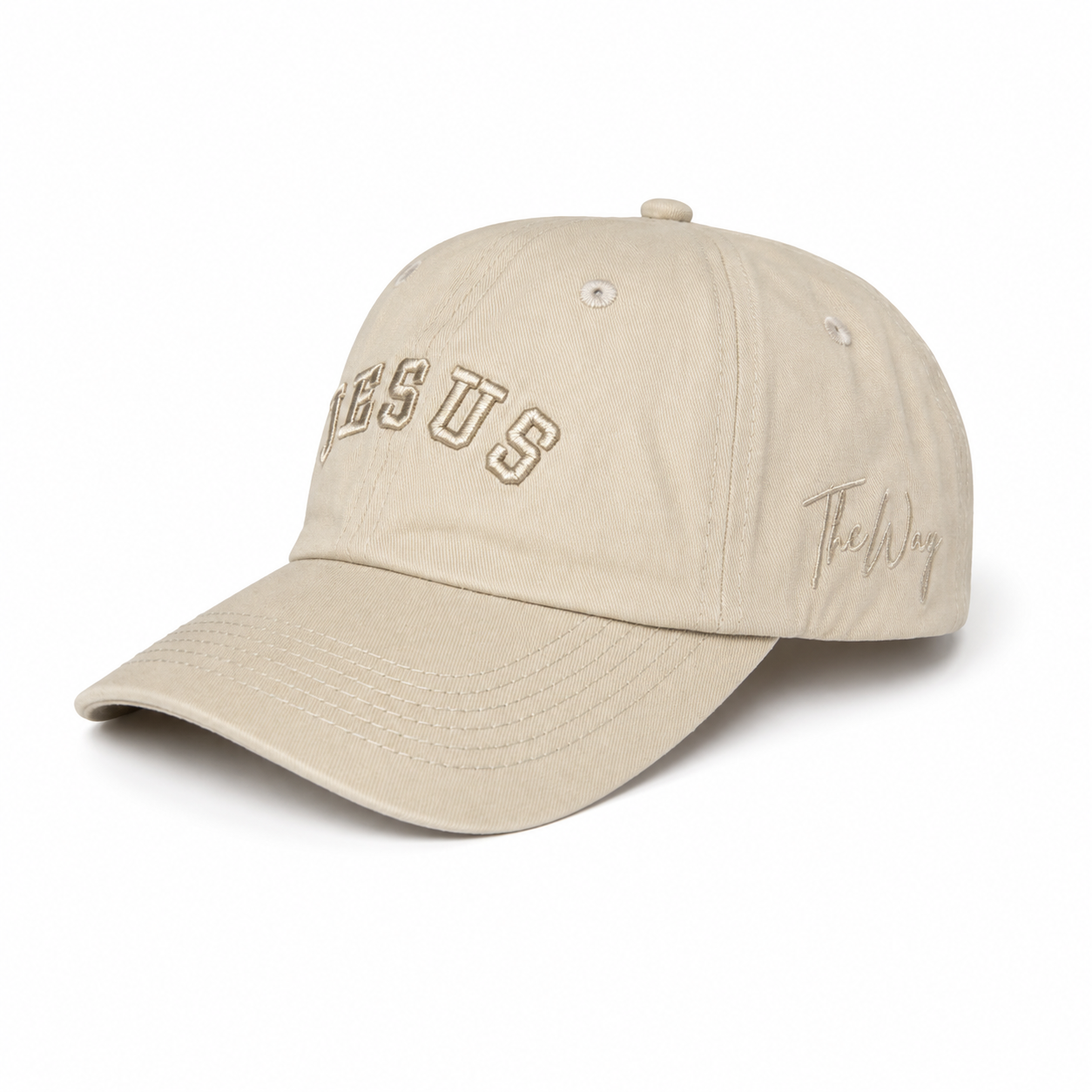 Jesus - Cream ball cap