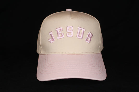 Jesus -Pink & Cream