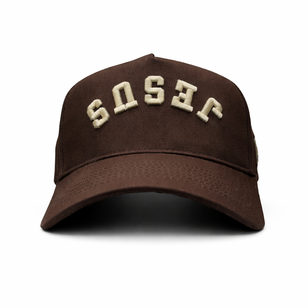 Jesus - Brown & Cream (Upside down)